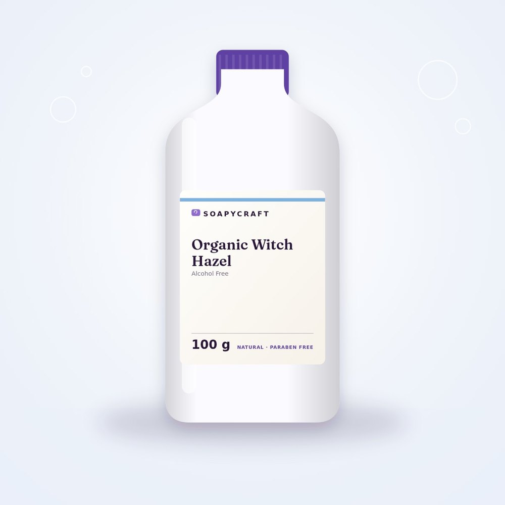 Organic Witch Hazel - Alcohol Free - buy online at Soapycraft