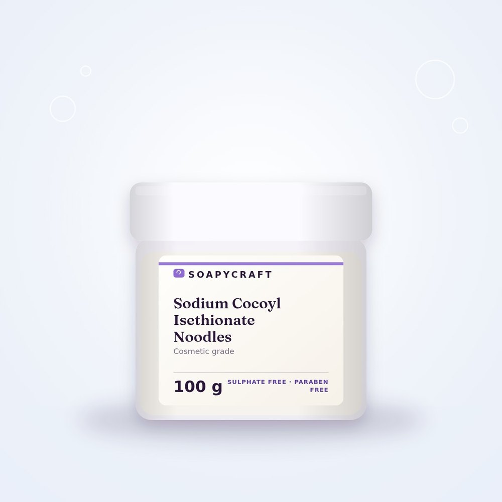 Sodium Cocoyl Isethionate (SCI) Noodles - buy online at Soapycraft
