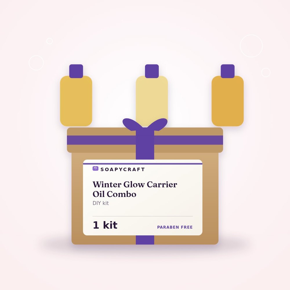 Winter Glow Carrier Oil Combo - buy online at Soapycraft