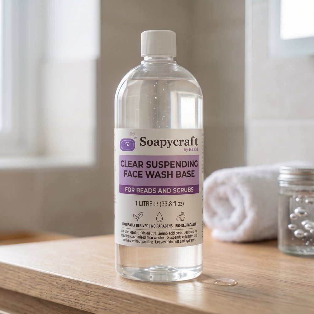 Clear Suspending Face Wash Base for Beads and Scrubs - buy online at Soapycraft