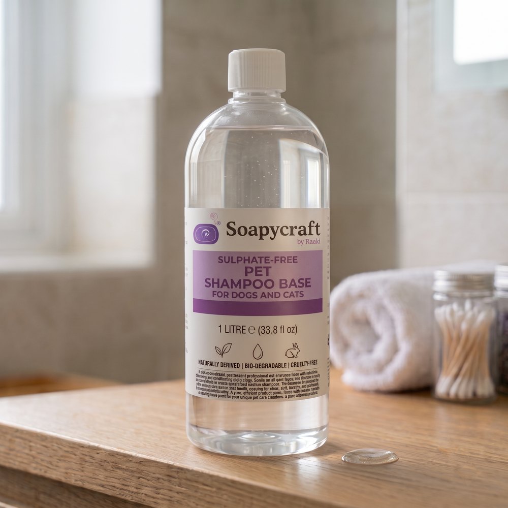 Sulphate Free Pet Shampoo Base for Dogs and Cats - buy online at Soapycraft