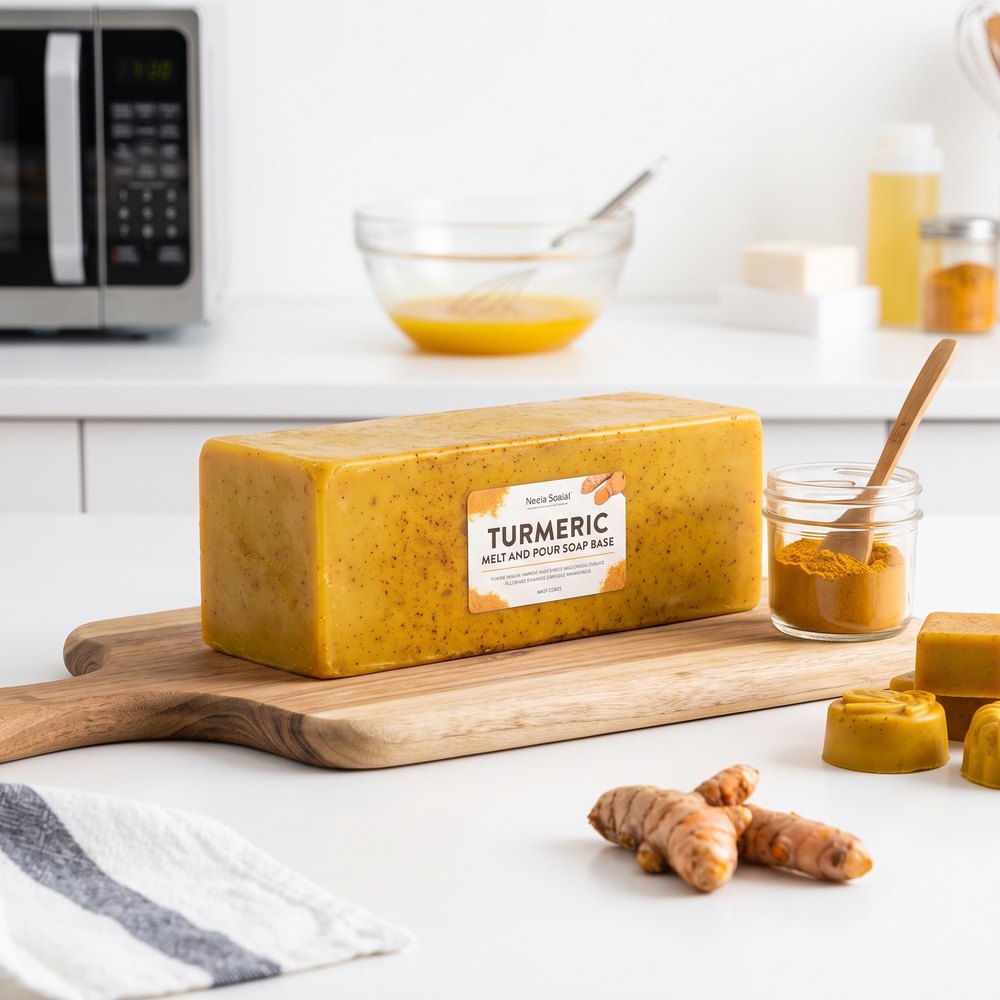 Haldi Turmeric Melt and Pour Soap Base - SLS Free - buy online at Soapycraft