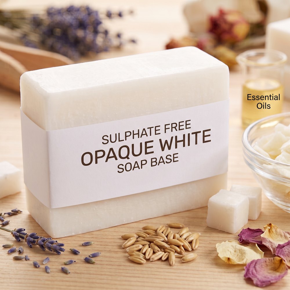 Sulphate Free Opaque White Soap Base for Pastel Soaps - buy online at Soapycraft