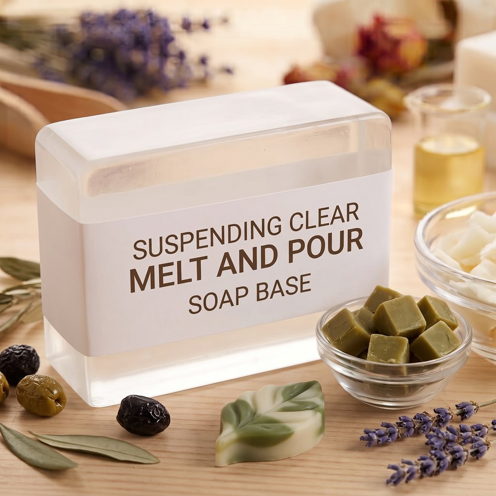 Suspending Clear Soap Base for Floating Botanicals - buy online at Soapycraft