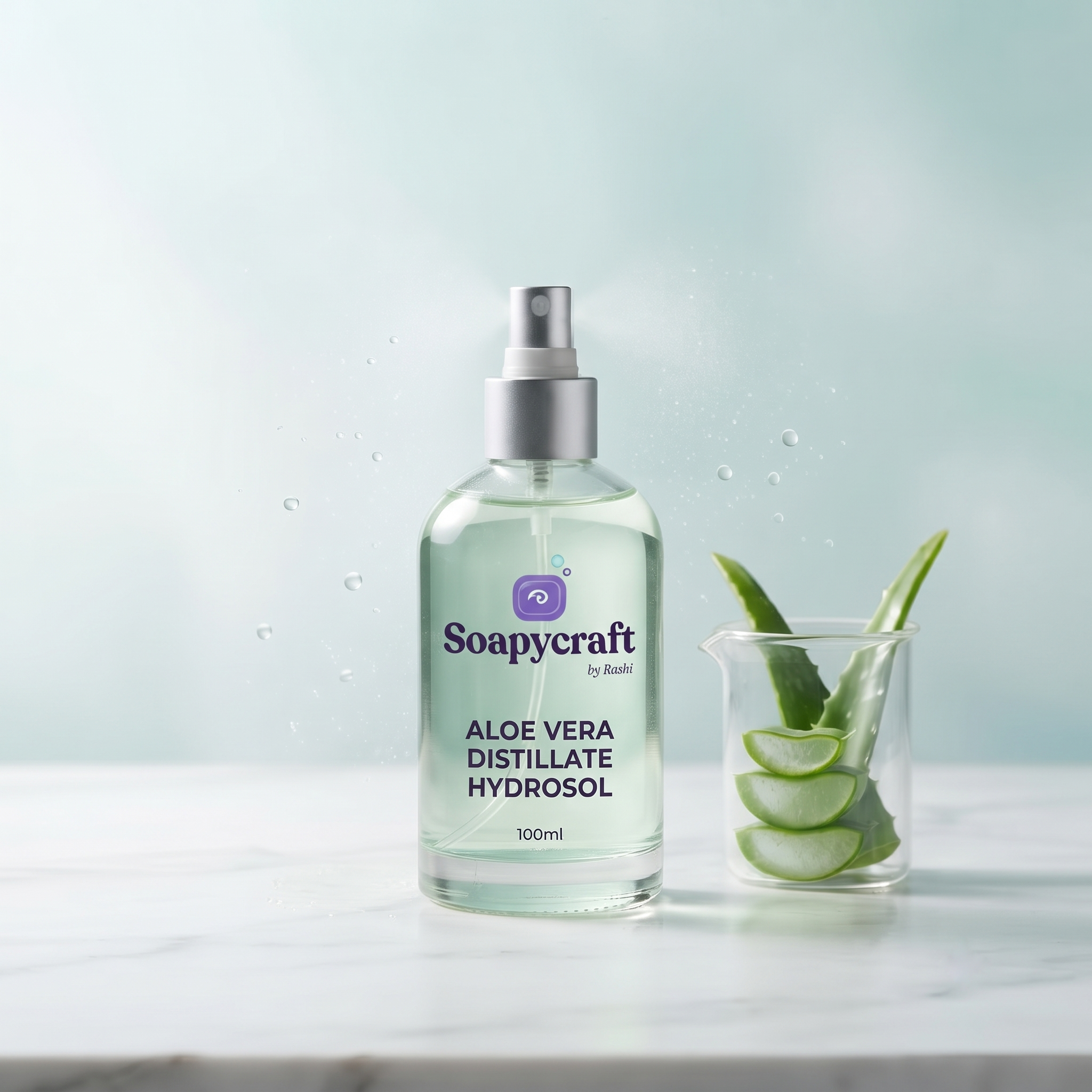 Aloe Vera Distillate Hydrosol - buy online at Soapycraft